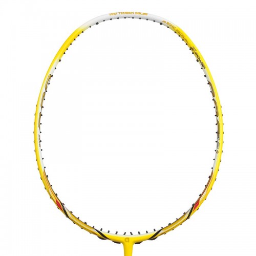 Żółto-biała Rakieta badmintonowa Apacs Z Power 800 RP+ (5U)