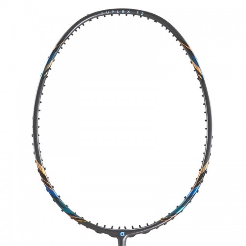 Czarno-niebieska rakieta badmintonowa Duplex 72