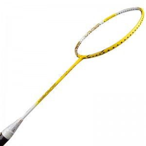 Żółto-biała Rakieta badmintonowa Apacs Z Power 800 RP+ (5U)