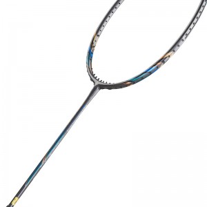 Czarno-niebieska rakieta badmintonowa Duplex 72