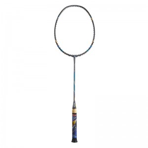 Czarno-niebieska rakieta badmintonowa Duplex 72